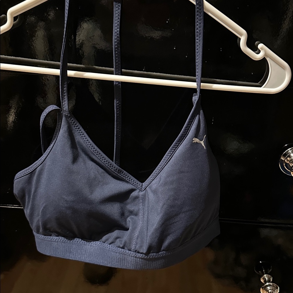 Puma Dark Blue Sports Bra